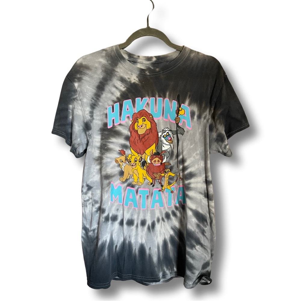 Lion King Disney Hakuna Matata Tie Dye Shirt Small No Worries